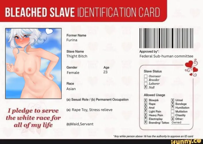 [F4M] had to show my id card and only got this id Thumbnail
