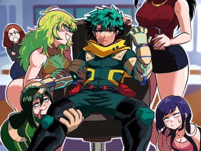 [F4M] looking to do a harem roleplay with a dark version of Deku who sees woman as inferior creatures meant to serve men he wishes to get rid of all pro heroines and make them his obedient harem slaves Thumbnail