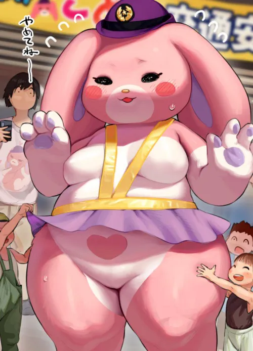 [F4M]  park mascot is surrounded by overly handsy boys! Thumbnail