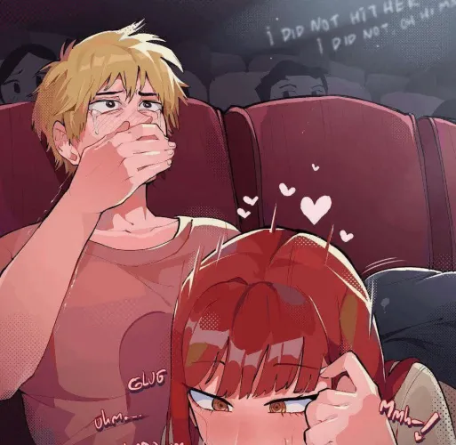 [F4M] “shhhh!! your too loud, stupid!! your gonna get us caught!.. *glug glug glug!*”so, guessing your girl best friend didn’t JUST want to watch a movie with you in the theatre. ⚠️STARTERS GET PRIORITY⚠️ Thumbnail