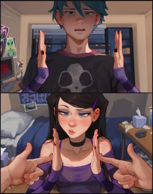 [F4M] Your roommate is very... forward. Slice of life RP with sexy scenes, bring your spiciest fantasies ♡ Thumbnail