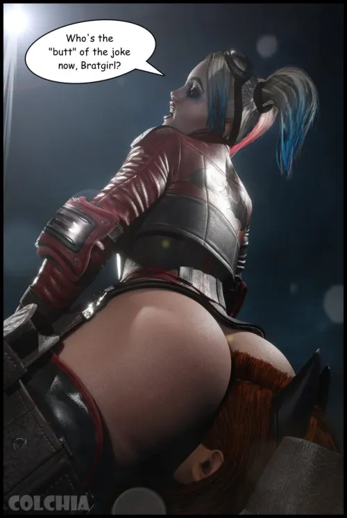 Facesitting Batgirl Thumbnail