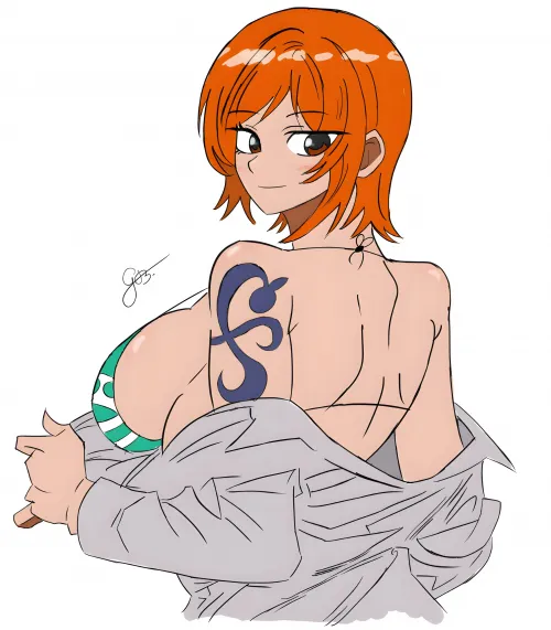 Fanart da Nami feito por mim (Nami fanart made by me) Thumbnail