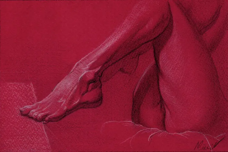 'Feet study n°3', by me. Thumbnail