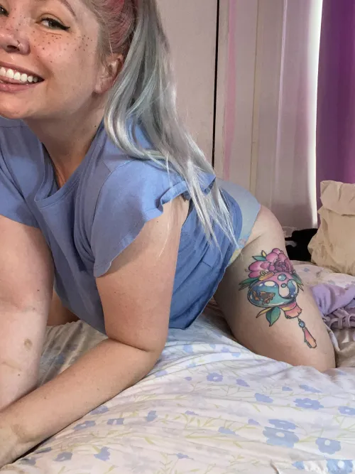 Felt extra bratty in my little for big panties today Thumbnail