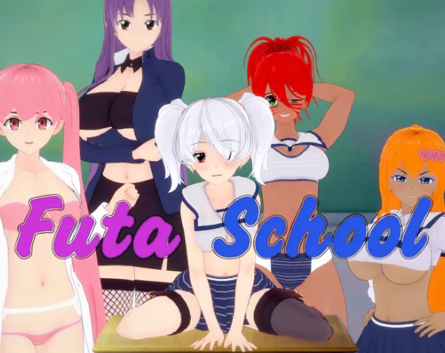 Female protagonist in all-futa environment [Futa School] Thumbnail