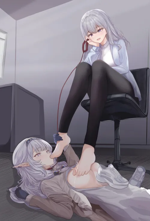 Female Sensei x Himari [blue archive] Thumbnail