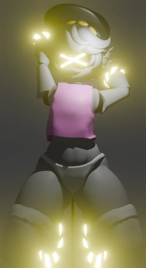 Femboy N model render Thumbnail