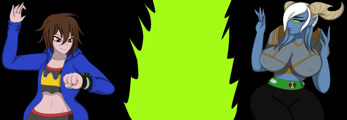 Femboy transforms into female Draenei (art by: cbear624) link in post Thumbnail