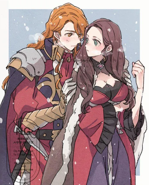 Ferdinand keeping Dorothea warm (ktnamgmfe) Thumbnail