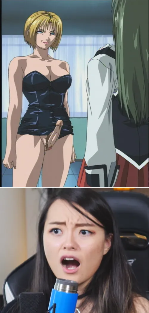 First futanari scene Thumbnail