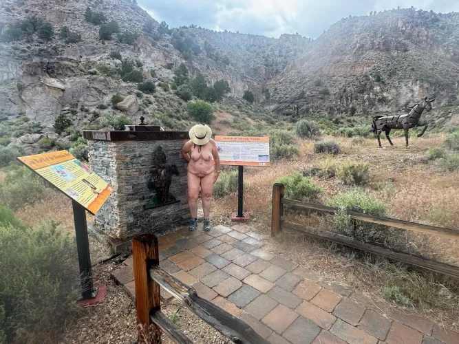 Fremont Indian State Park. Clear creek Canyon Thumbnail