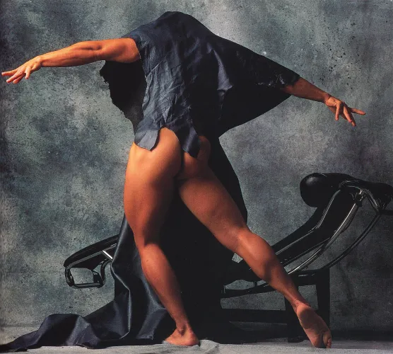 From a 1990-91 calendar for the Lackawanna Leather Company Thumbnail