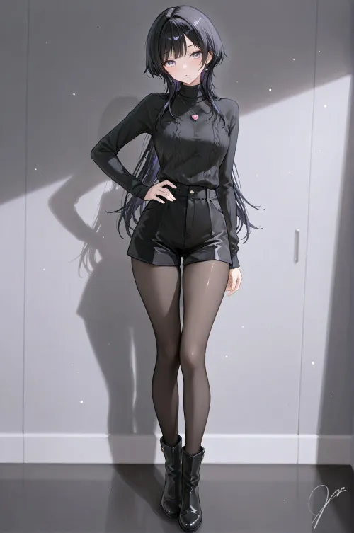 Full Black Outfit Thumbnail