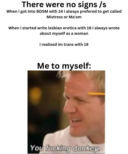 Funny thing, everybody else tells me today they always knew. Great. Thumbnail