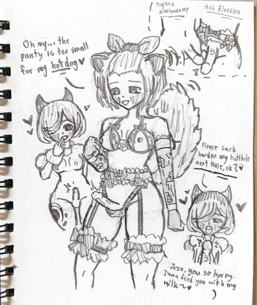 Futa traptrix arachnocampa and Futa ash blossom & joyous spring Thumbnail