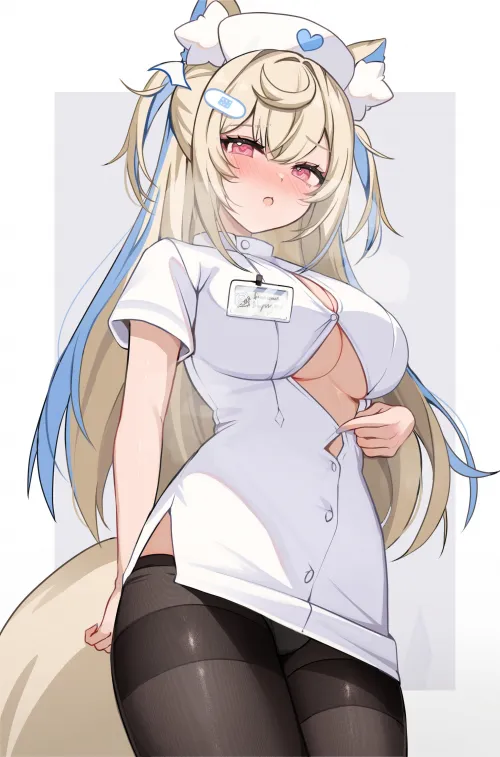 Fuwawa getting ready to heal Thumbnail