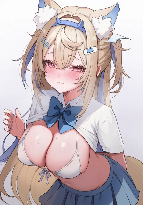 Fuwawa's boobs [Hololive] Thumbnail