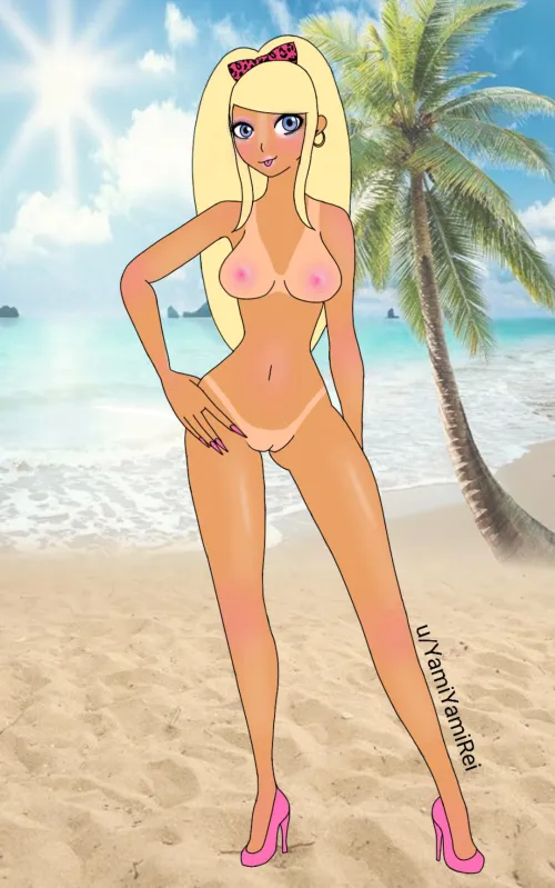 Gal on the beach!! Thumbnail