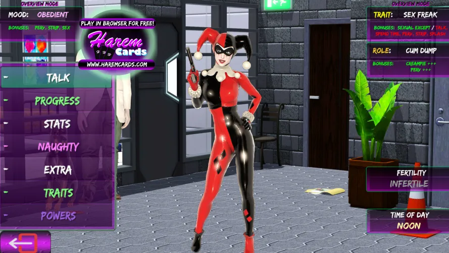 Games that let you do whatever you want to the girl (and impregnate her) are my favorite! [HaremCards] (Pink Palm Production) Thumbnail