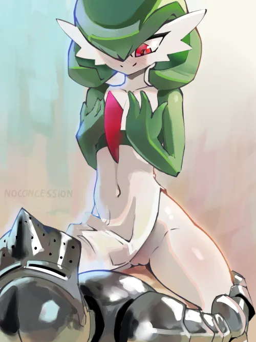 Gardevoir with her knight (NoConcession) Thumbnail