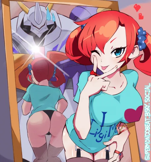 GaruruGreymon takes a good Nokia pic ( supermondobeat ) Thumbnail