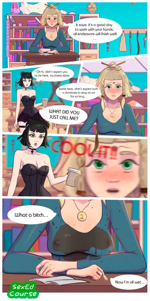 Get to know them closer in SexEd Course Chapter 1! The link is below Thumbnail