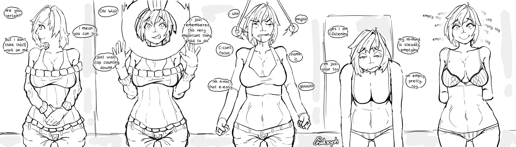 gina isnt THAT easy to hypnotize <3 (oc) (lewdsoph) Thumbnail