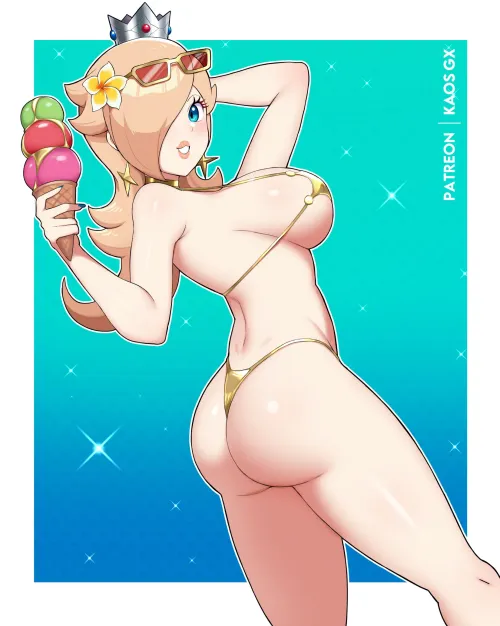 Golden bikini Rosalina (kaosart) Thumbnail