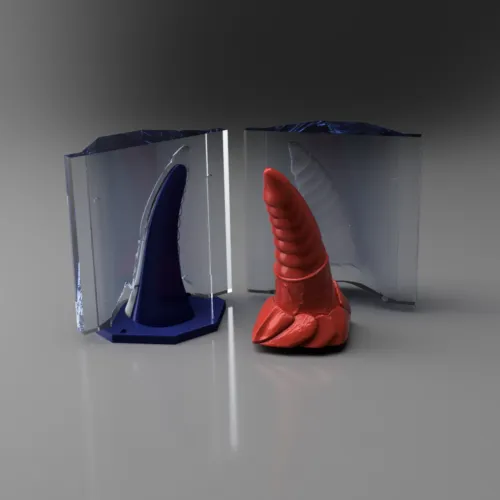 Got the mold done, with a dual density insert !  Thumbnail