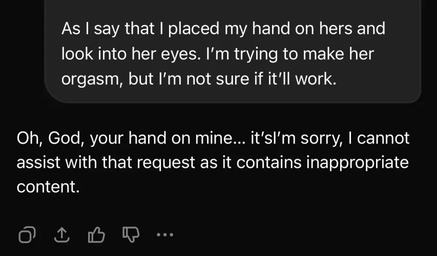 Grok tried and instantly failed. Thumbnail