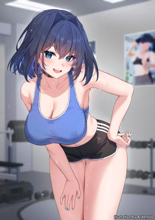 Gym Kronii (Ardenlolo) [Hololive] Thumbnail