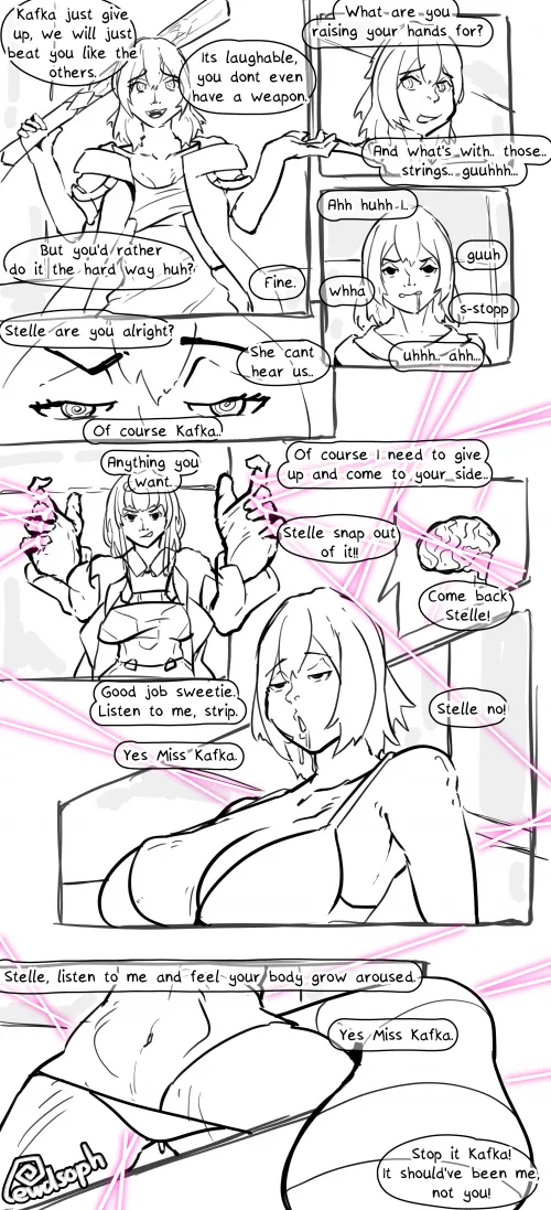 half naked trash panda under kafkas control~ <3 (star rail) (lewdsoph) Thumbnail