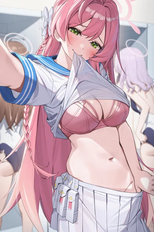 Hanako's lewd selfie Thumbnail