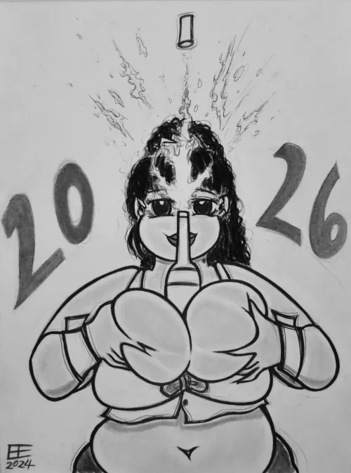Happy New Year BBWHentai! (OC) Thumbnail