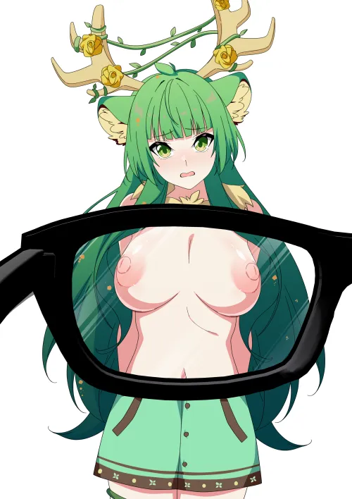 [Haruka Karibu] These glasses really help in seeing Thumbnail