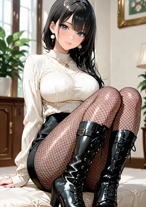 Heeled High Boots Thumbnail