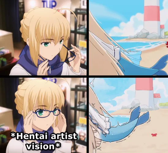 Hentai artist is always thinking 3 steps ahead Thumbnail