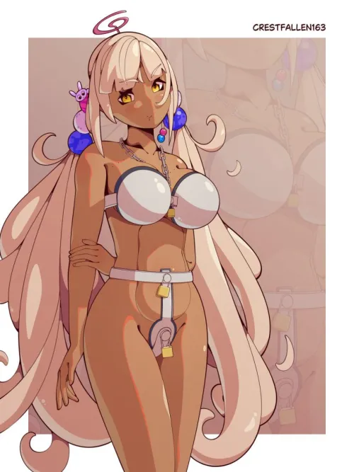 Her goods locked up Thumbnail