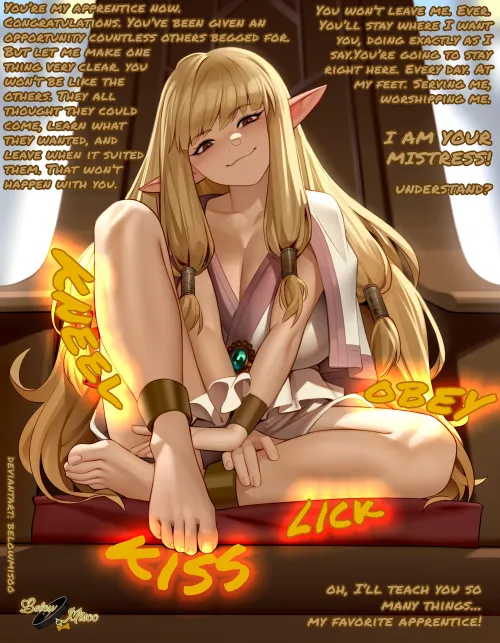 Her New Apprentice [Feet] [Soles] [Toes] [Foot Worship] [Enslavement] [Mind Fuck] [Degradation] Thumbnail