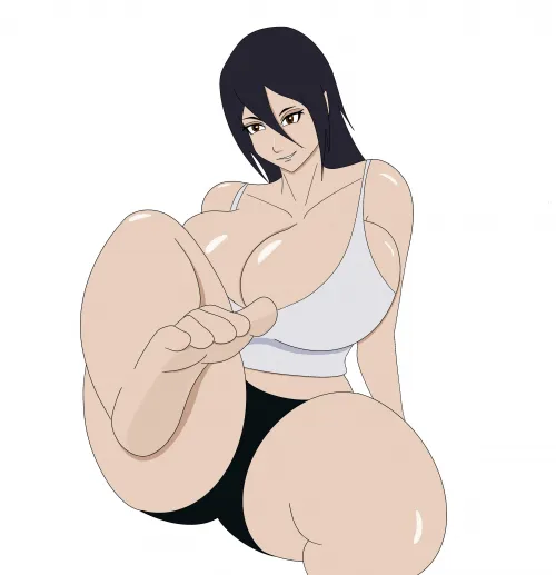 Here’s the finished drawing of myself in a seductive pose ☺️ Thumbnail