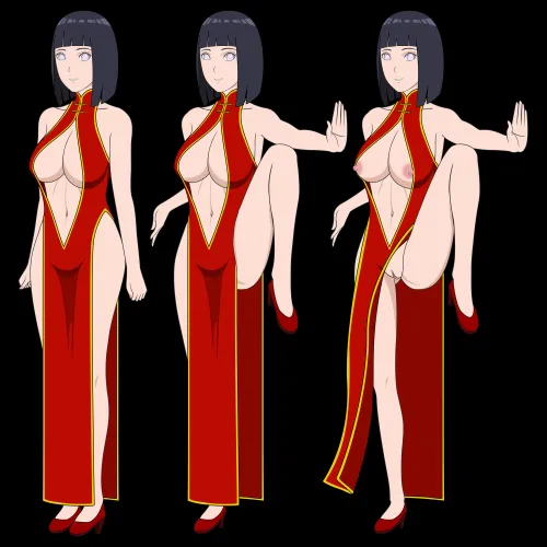 Hinata in a Chinese dress Thumbnail