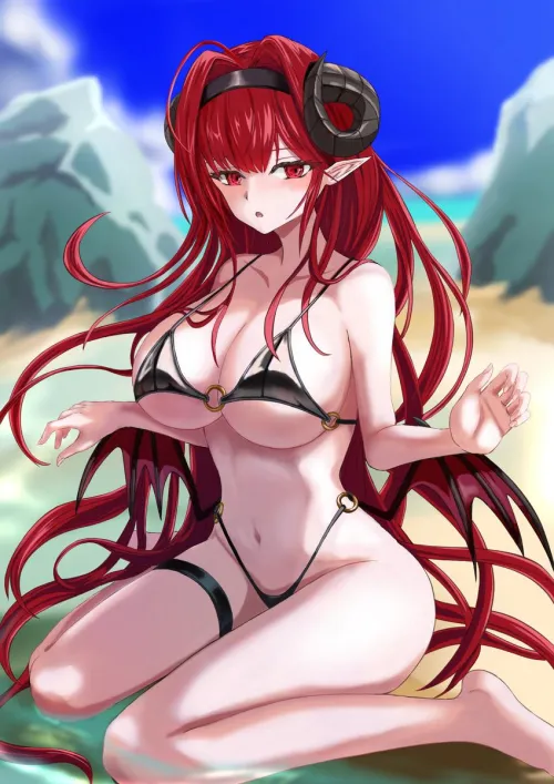 Hindenburg in swimsuit Thumbnail