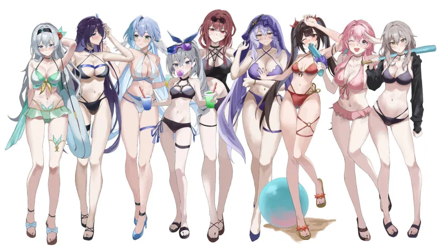 [Honkai Star Rail] Bikini Beauties Thumbnail