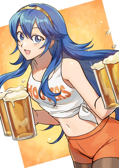 Hooters Lucina (commission by Betabetamaru_77) Thumbnail