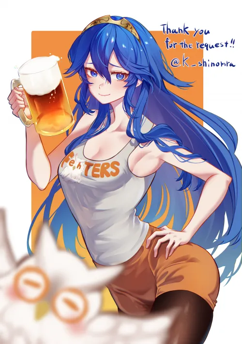 Hooters Lucina (commission by K_shinomra on Twitter) Thumbnail