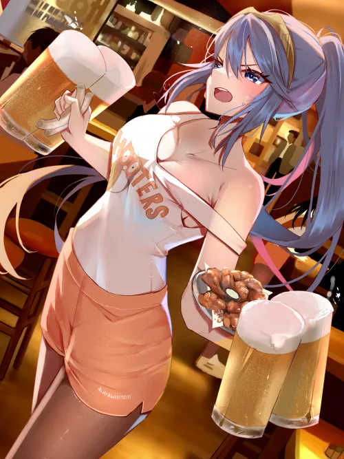 Hooters Lucina (commission by talesshinja on Twitter) Thumbnail