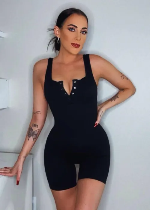 I buttoned it halfway down just to watch you try not to stare. And you failed, didn't you? Thumbnail