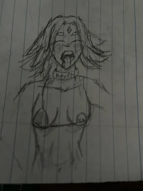 I just love drawing Raven for some reason Thumbnail