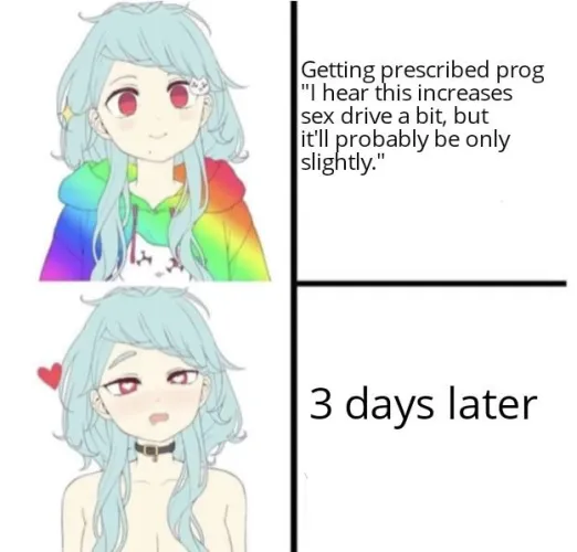 I thought I'd be a little more horny, not in heat Thumbnail